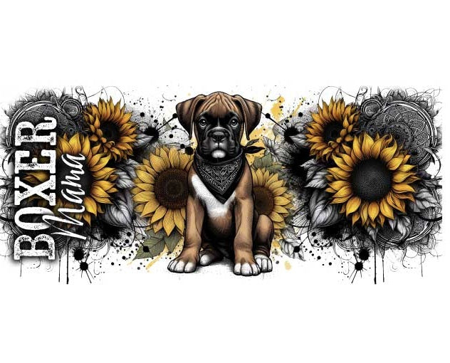 Motif "BOXER Mama" N° d'art : DGF